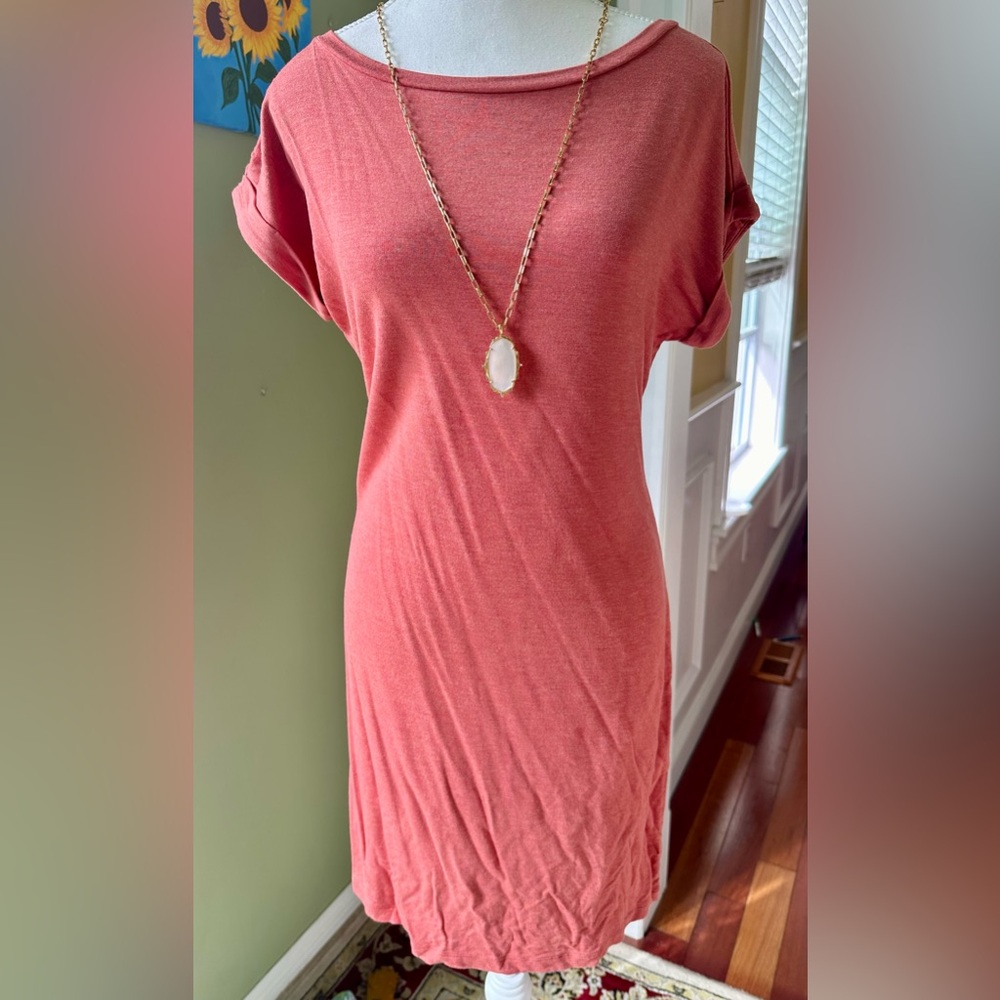 LOFT Coral Mini Dress